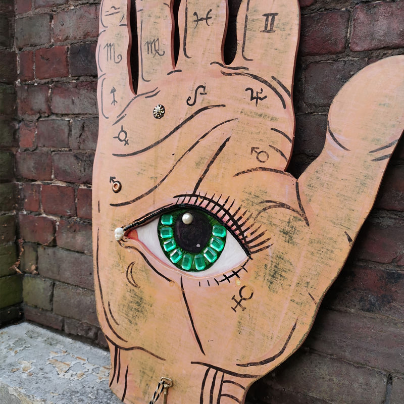 FOR SALE Hand And Eye Giant Sign 2